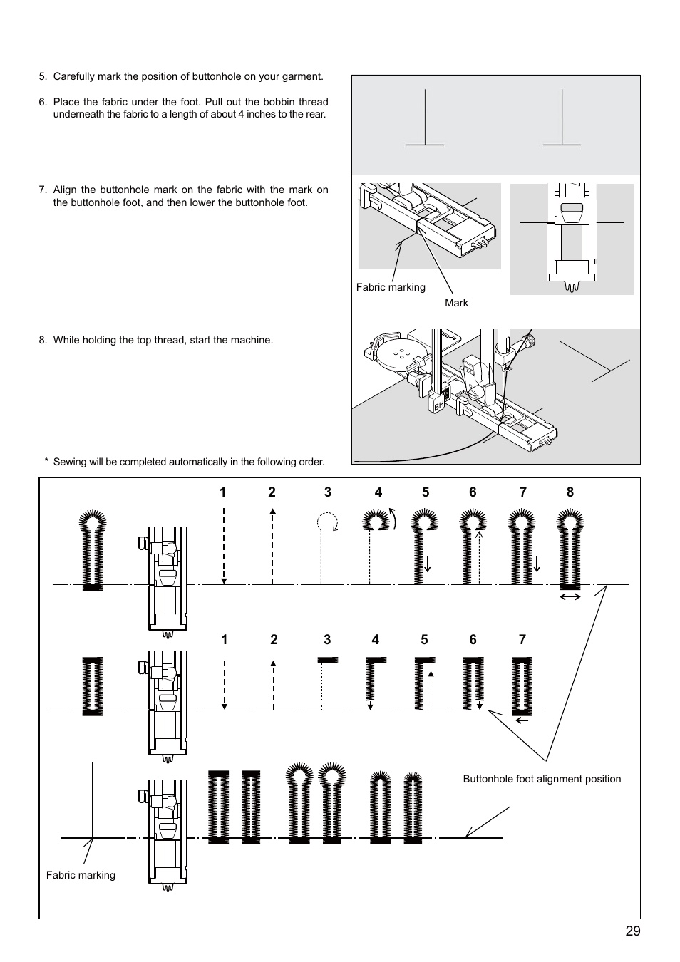 SINGER SEQS-6700 FUTURA QUARTET Instruction Manual User Manual | Page 31 / 68