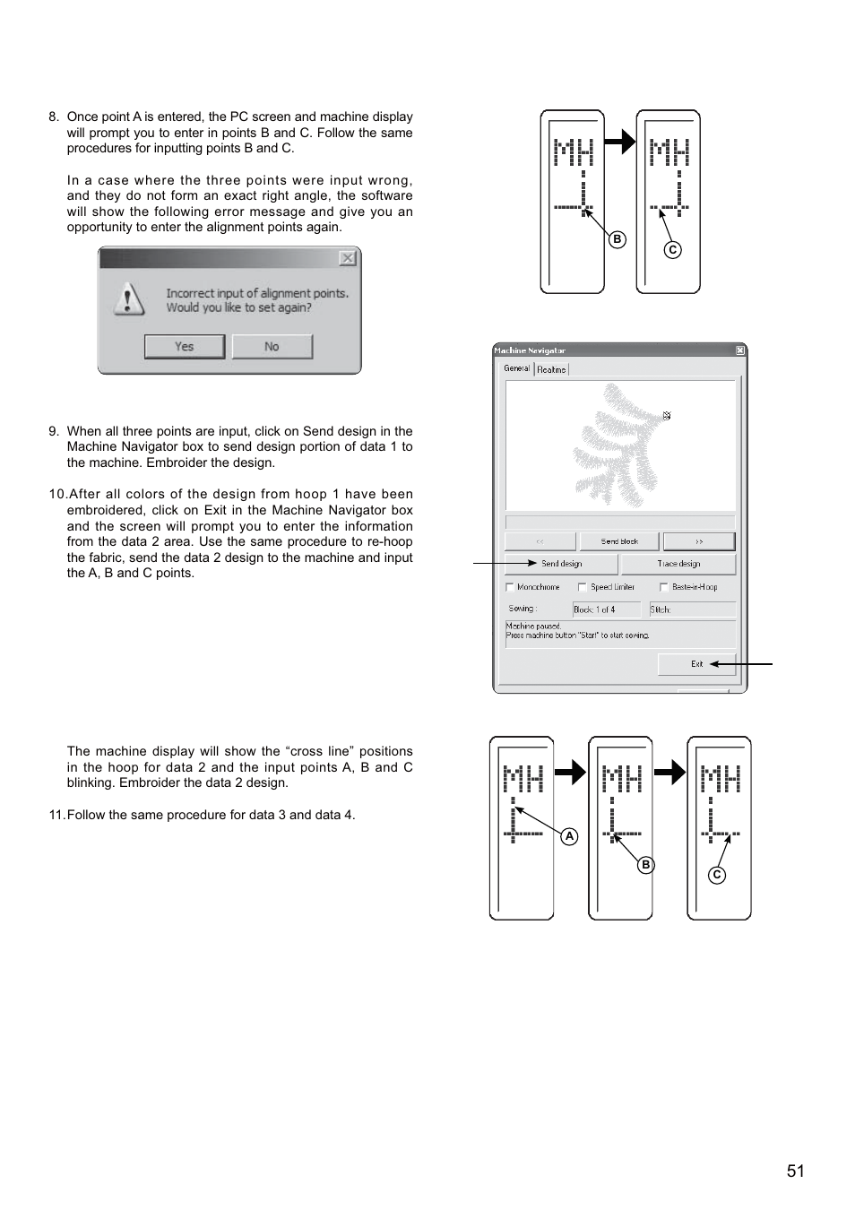 SINGER SEQS-6700 FUTURA QUARTET Instruction Manual User Manual | Page 53 / 68