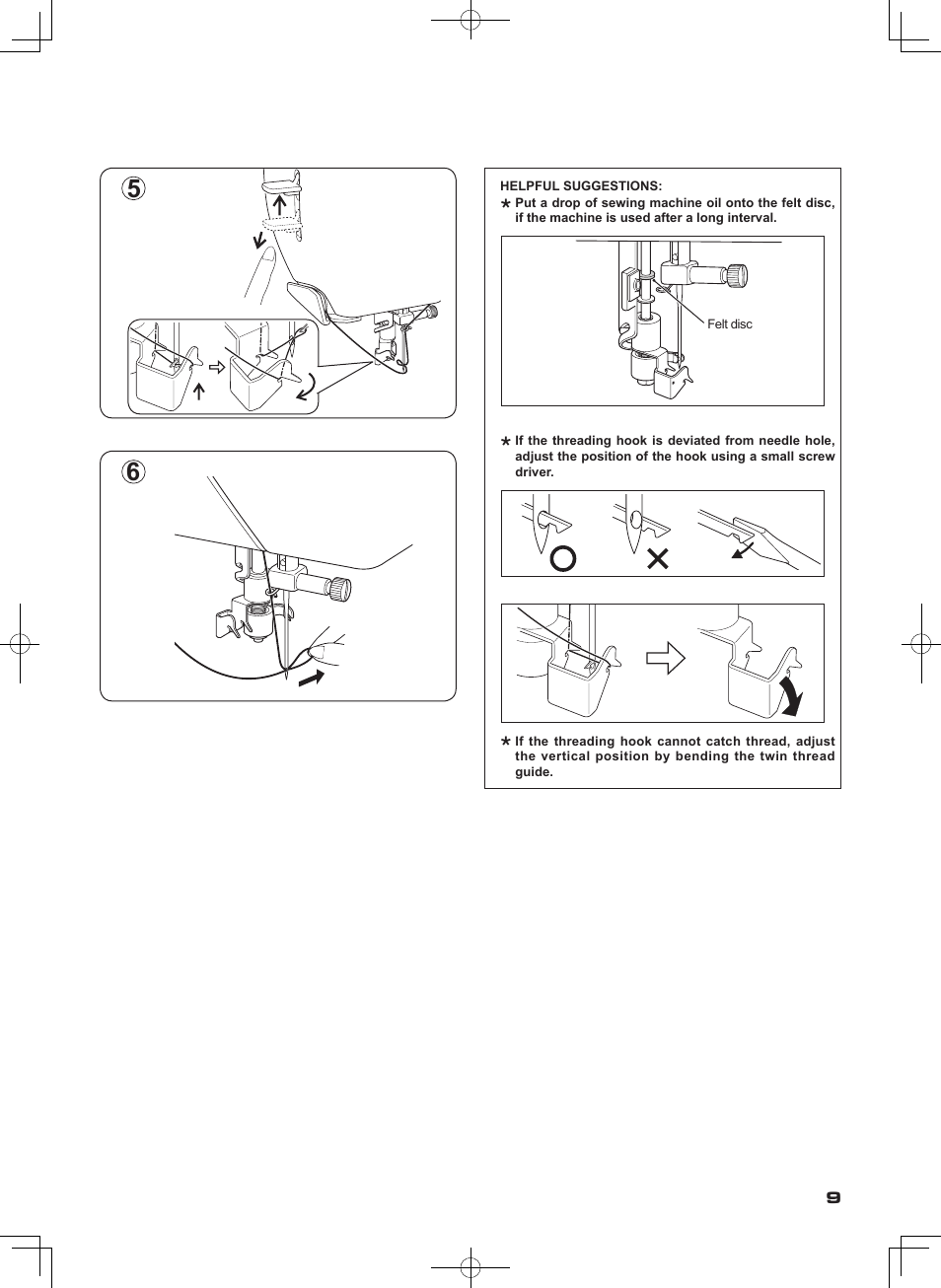 SINGER SEQS-6000 FUTURA QUARTET Instruction Manual User Manual | Page 11 / 64