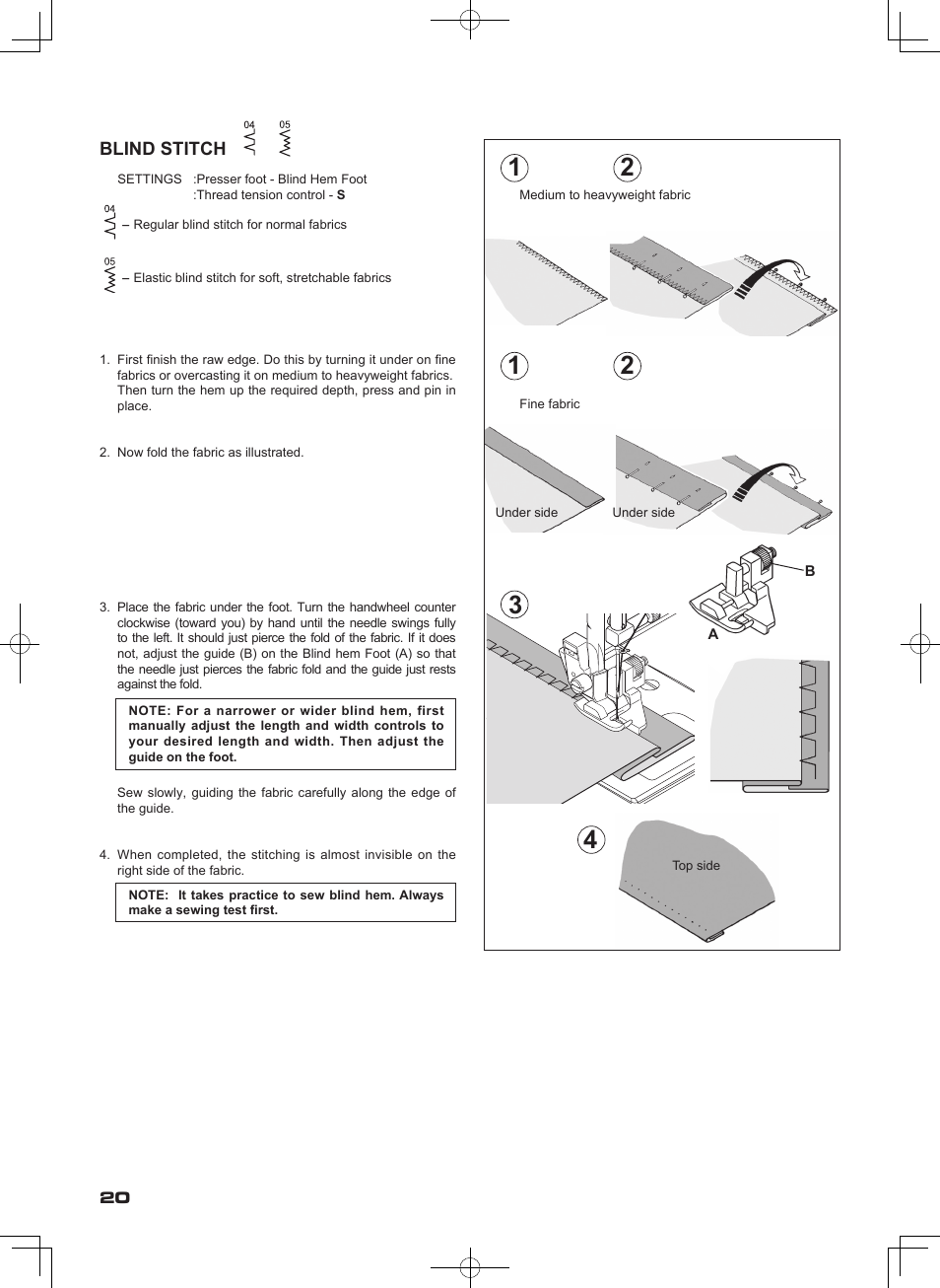 SINGER SEQS-6000 FUTURA QUARTET Instruction Manual User Manual | Page 22 / 64