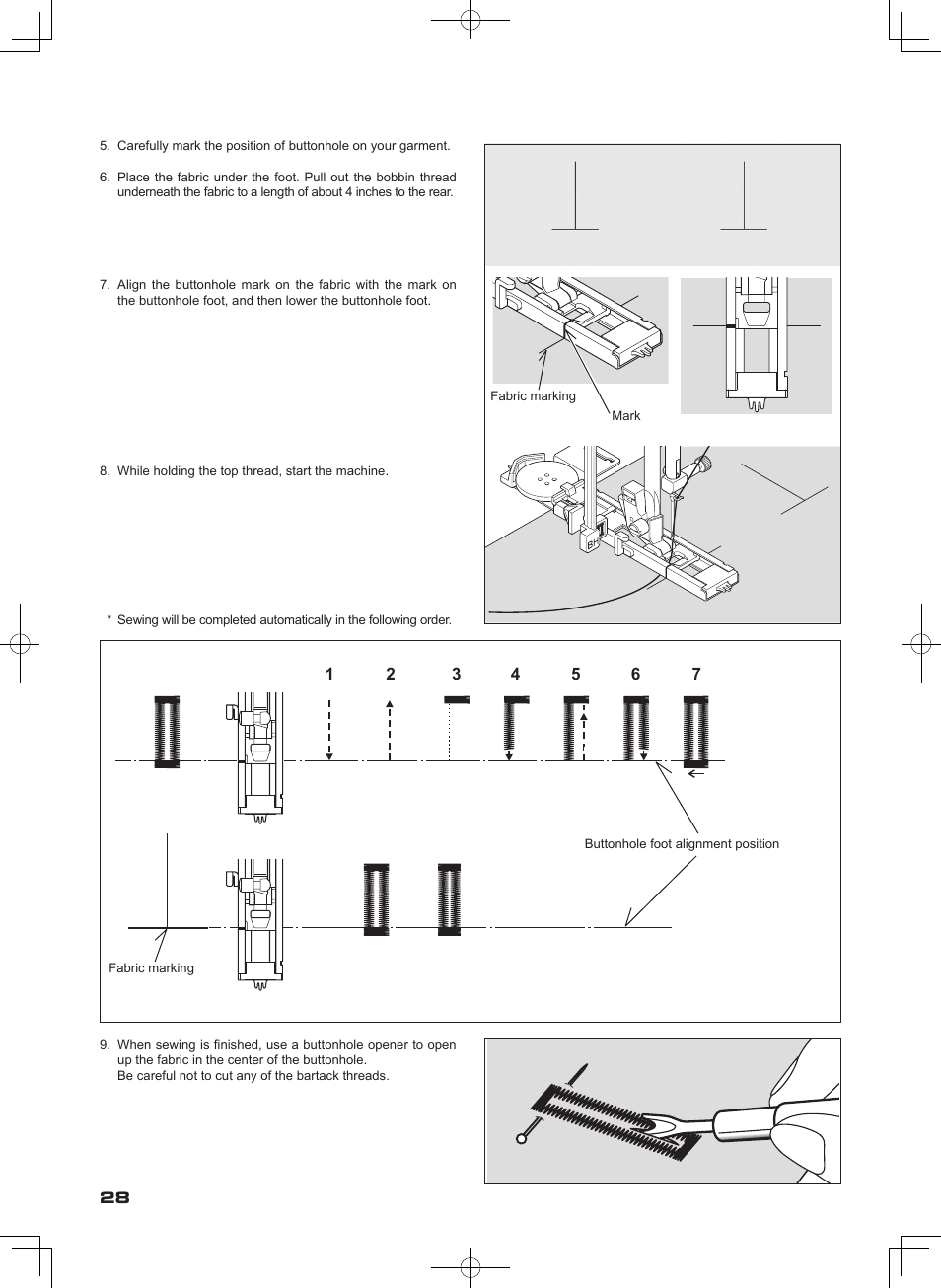SINGER SEQS-6000 FUTURA QUARTET Instruction Manual User Manual | Page 30 / 64