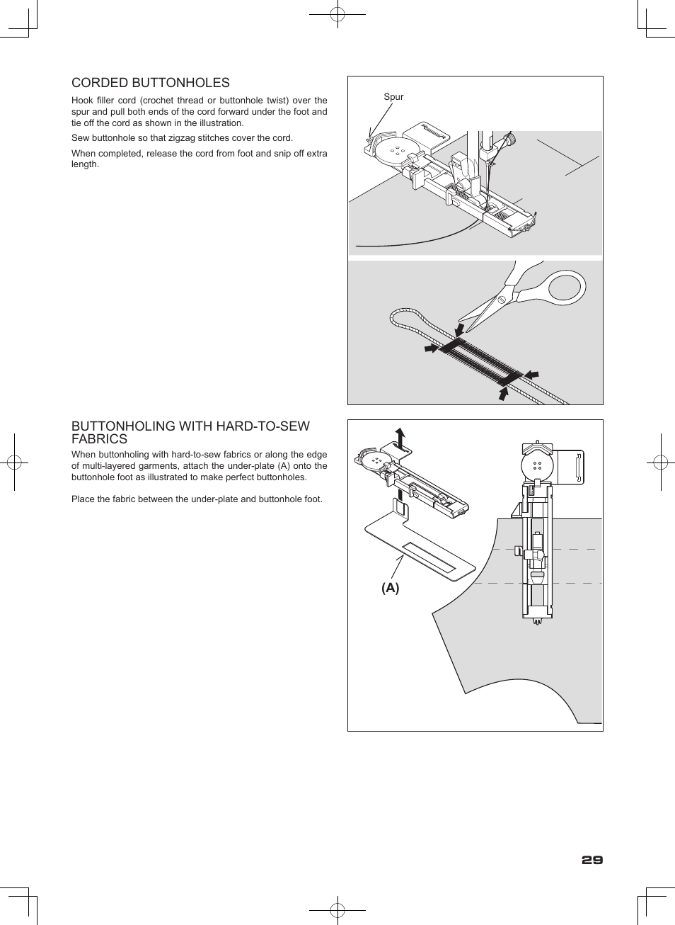 SINGER SEQS-6000 FUTURA QUARTET Instruction Manual User Manual | Page 31 / 64