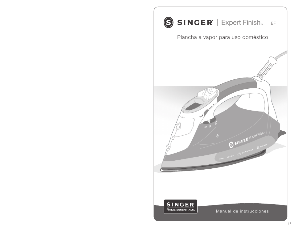 SINGER EXPERT FINISH User Manual | Page 9 / 17