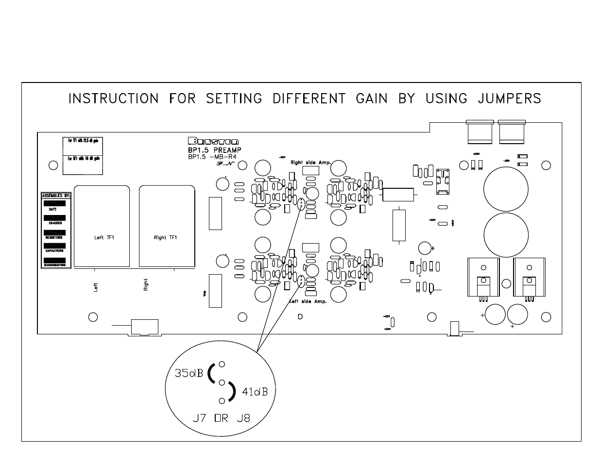 Bryston BP 1.5 User Manual | Page 8 / 9