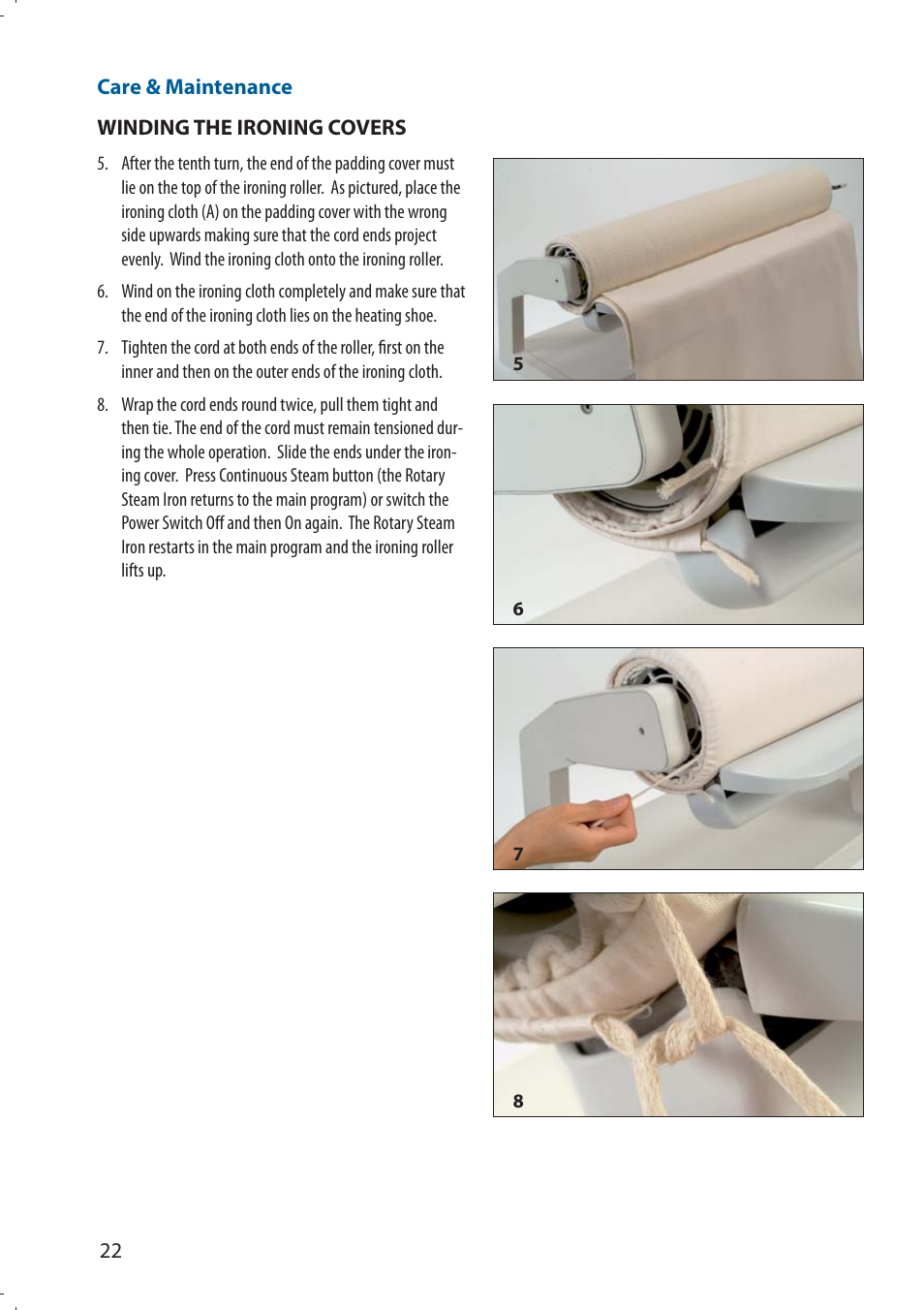 SINGER 580 ROTARY STEAM PRESS User Manual | Page 24 / 74