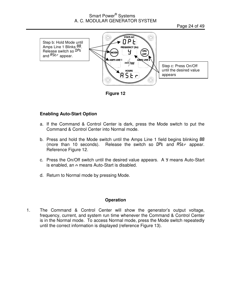 Smart Power Systems LR Series User Manual | Page 25 / 50