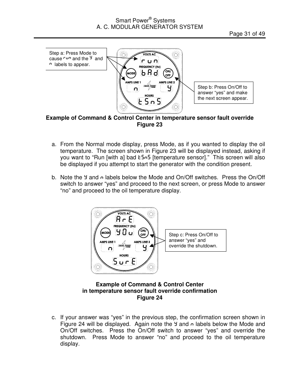 Smart Power Systems LR Series User Manual | Page 32 / 50
