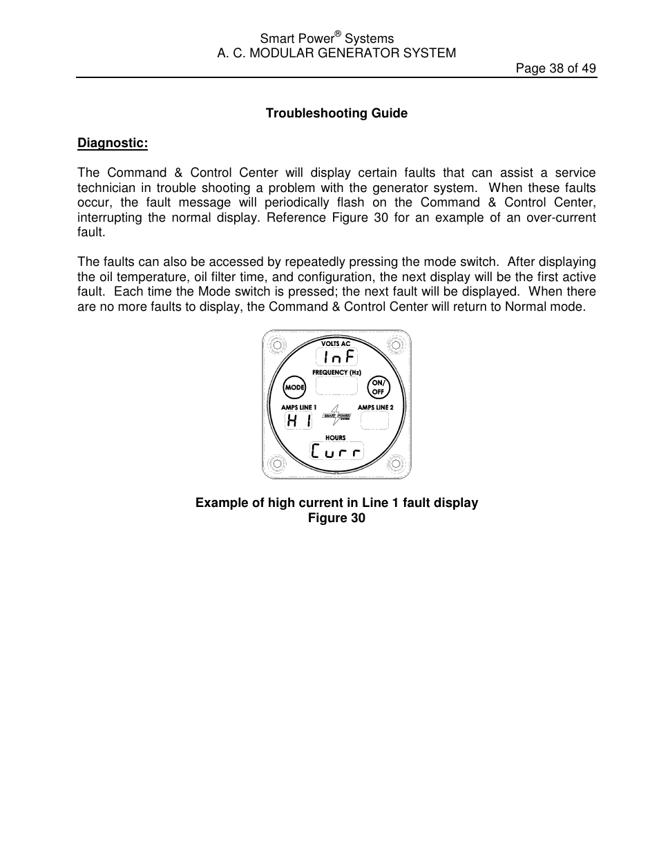 Smart Power Systems LR Series User Manual | Page 39 / 50