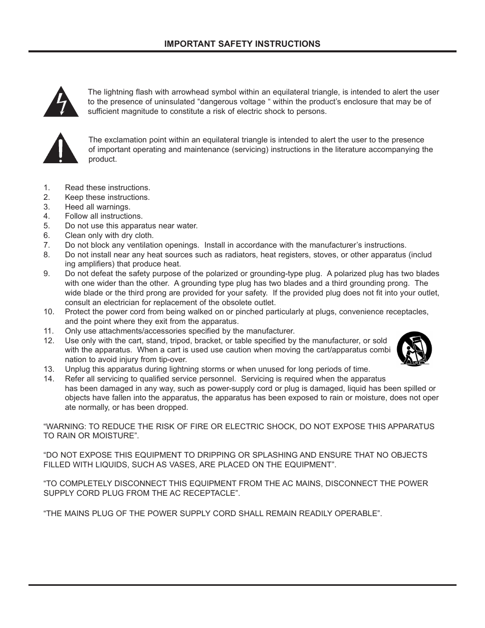 Bryston B100 User Manual | Page 2 / 10