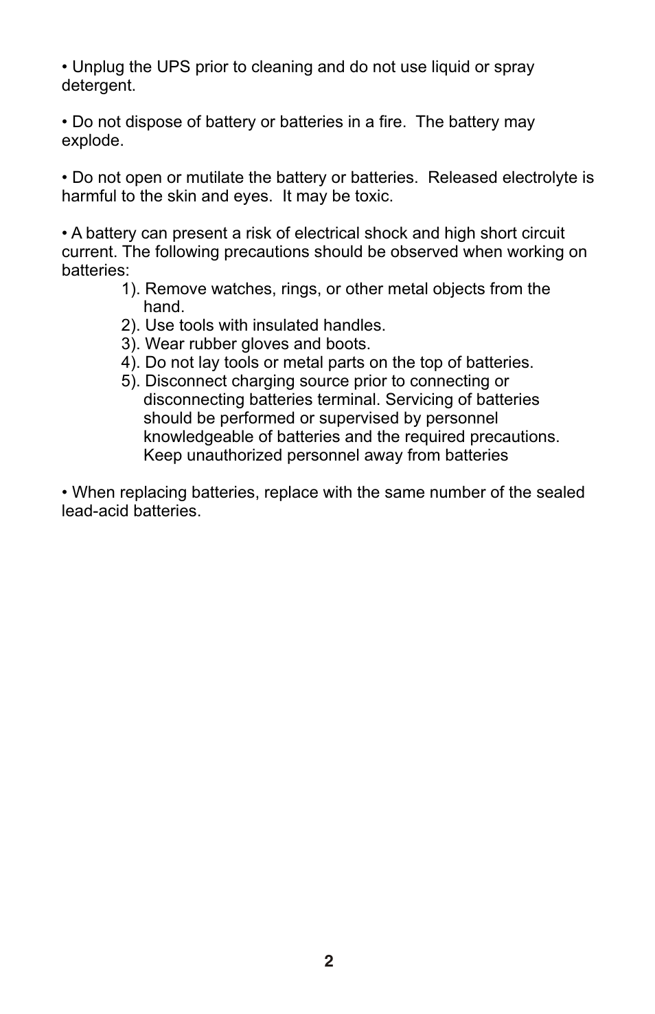 Smart Power Systems SBP TBF UPS 1000-2000VA User Manual | Page 3 / 13