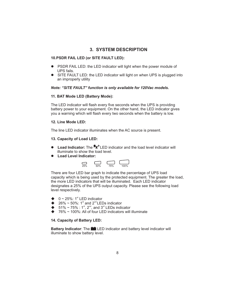 System description | Smart Power Systems SSP UPS User Manual | Page 11 / 44