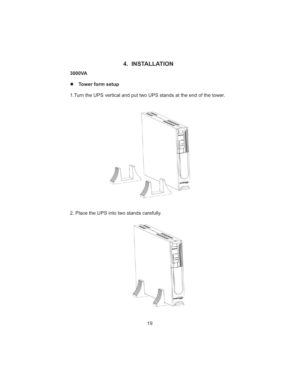 Smart Power Systems SSP UPS User Manual | Page 22 / 44