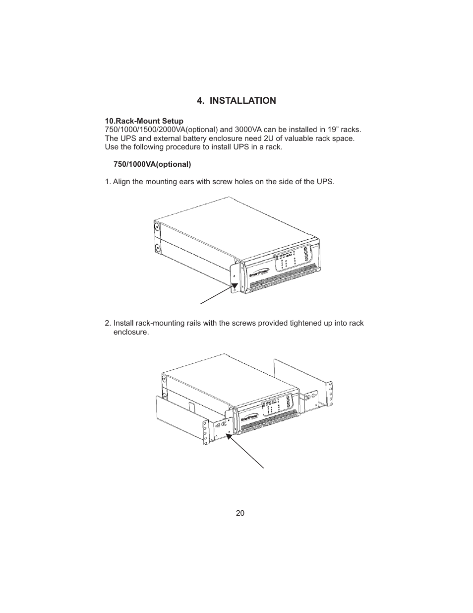 Smart Power Systems SSP UPS User Manual | Page 23 / 44