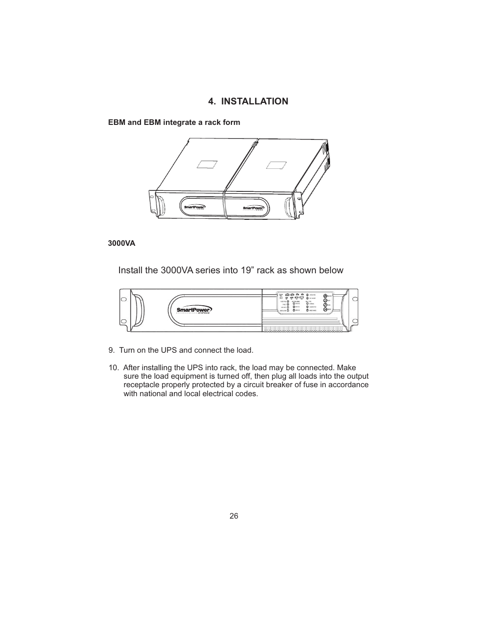 Smart Power Systems SSP UPS User Manual | Page 29 / 44