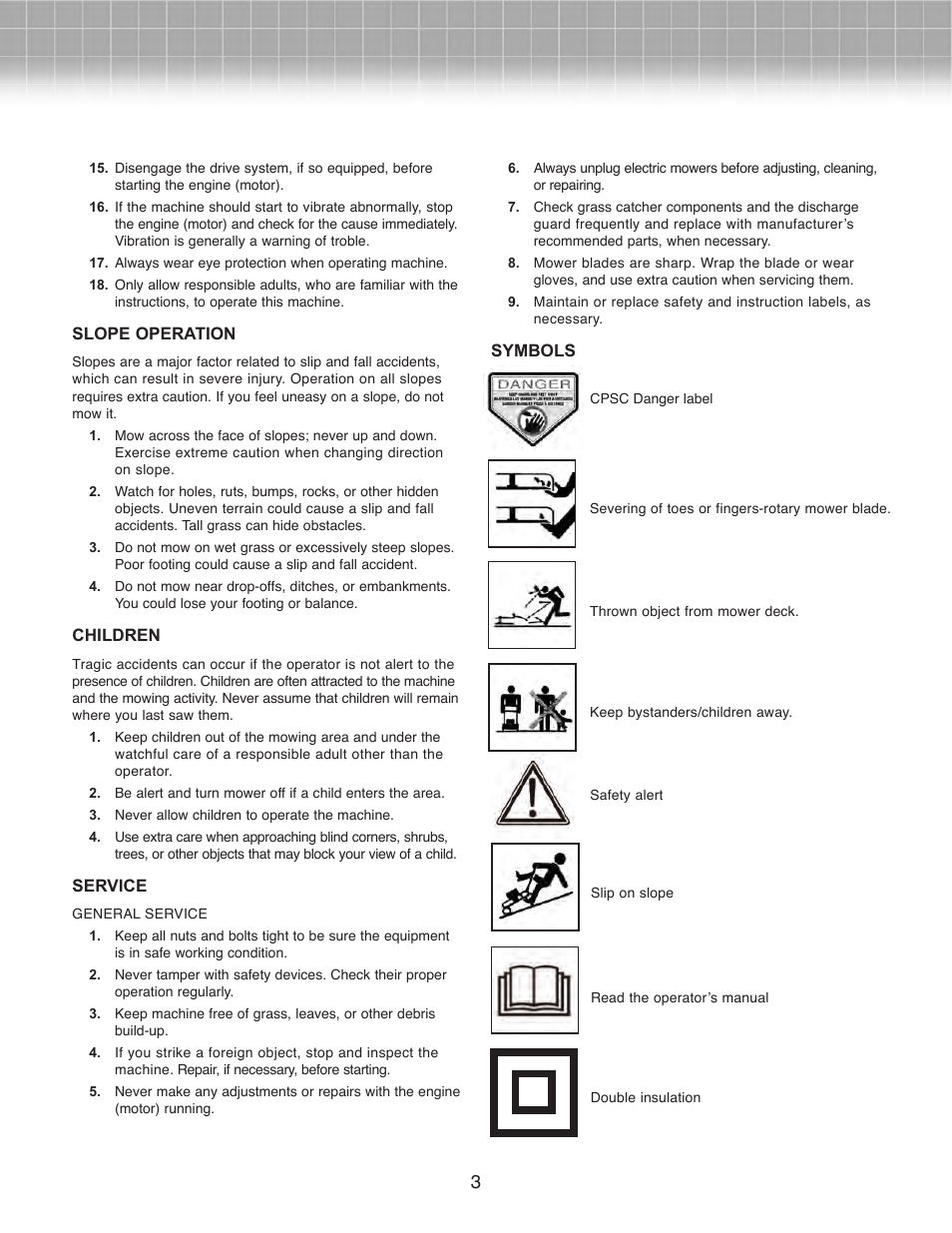 Snow Joe MJ401E Mow Joe 14-Inch Electric Lawn Mower User Manual | Page 3 / 12