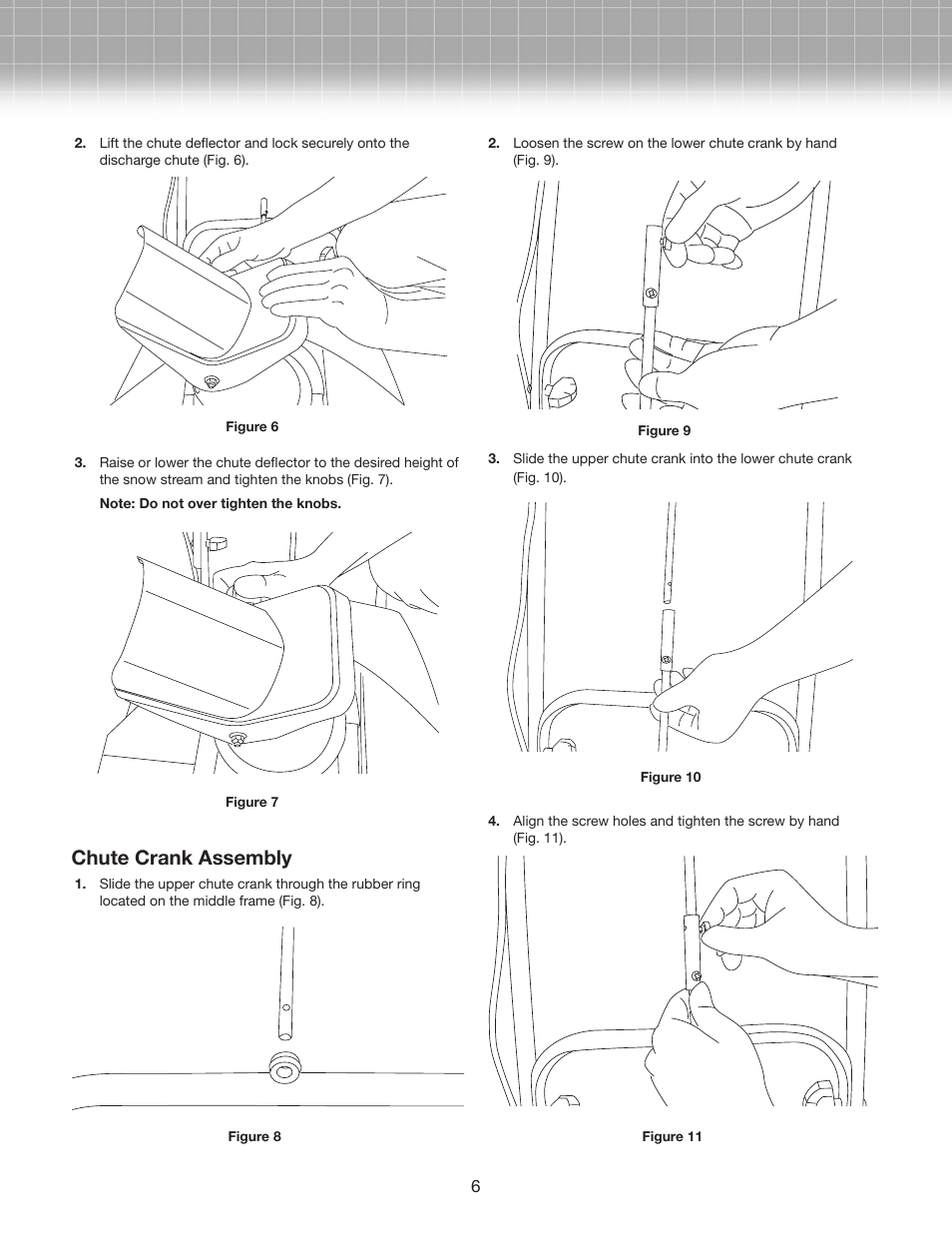 Chute crank assembly | Snow Joe SJM988-RM Max 18-Inch 13.5-Amp Electric Snow Thrower with Light in RED User Manual | Page 6 / 14