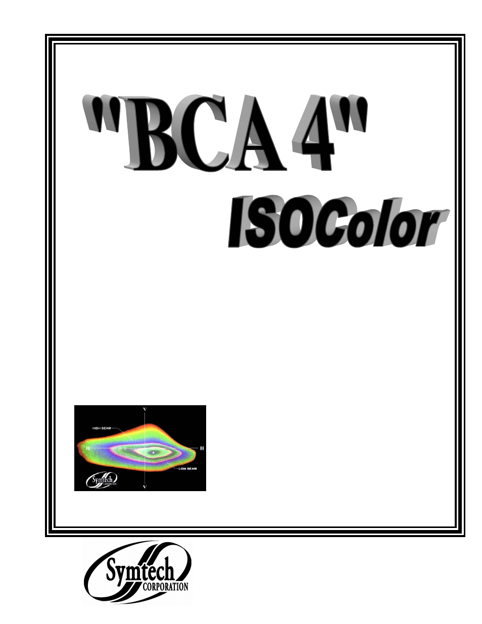 Symtech BCA 4 User Manual | 10 pages