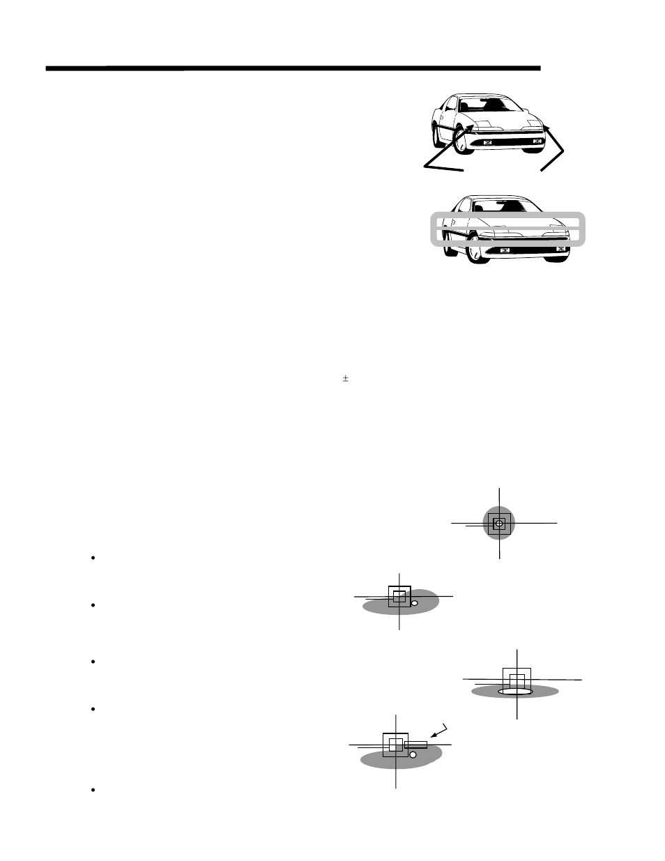 Headlamp alignment | Symtech BCA 4 User Manual | Page 7 / 10