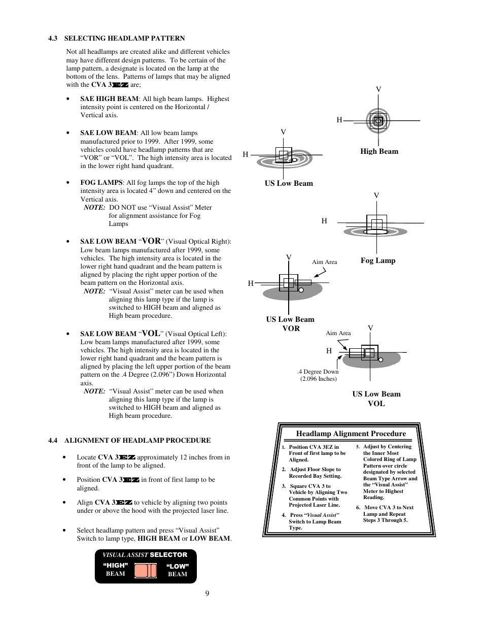 Symtech CVA 3 With Line Laser User Manual | Page 9 / 12