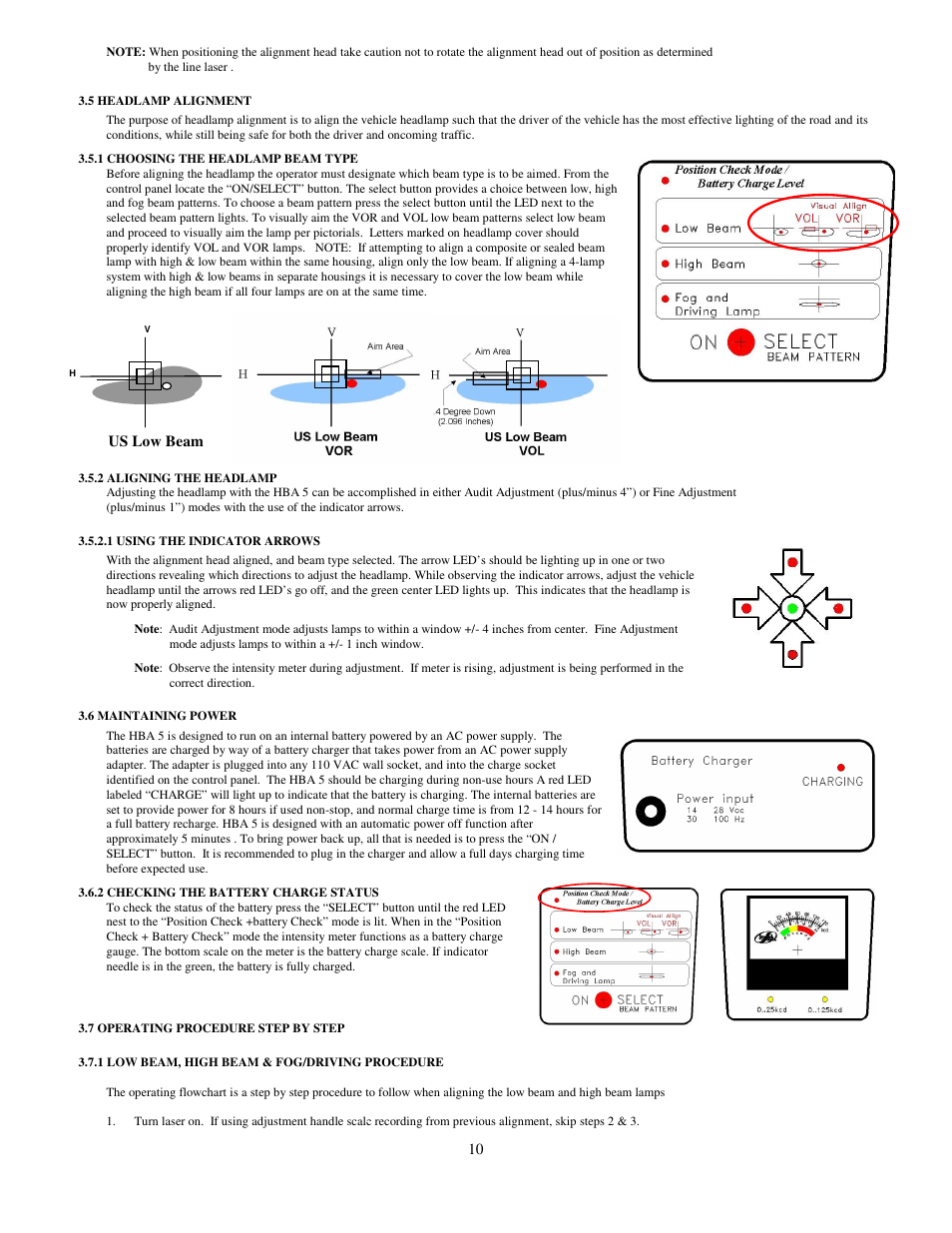 Symtech HBA 5 With Line Laser User Manual | Page 10 / 14