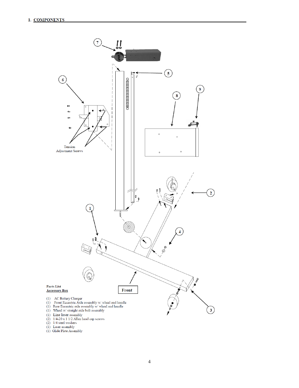 Symtech HBA 5 With Line Laser User Manual | Page 4 / 14