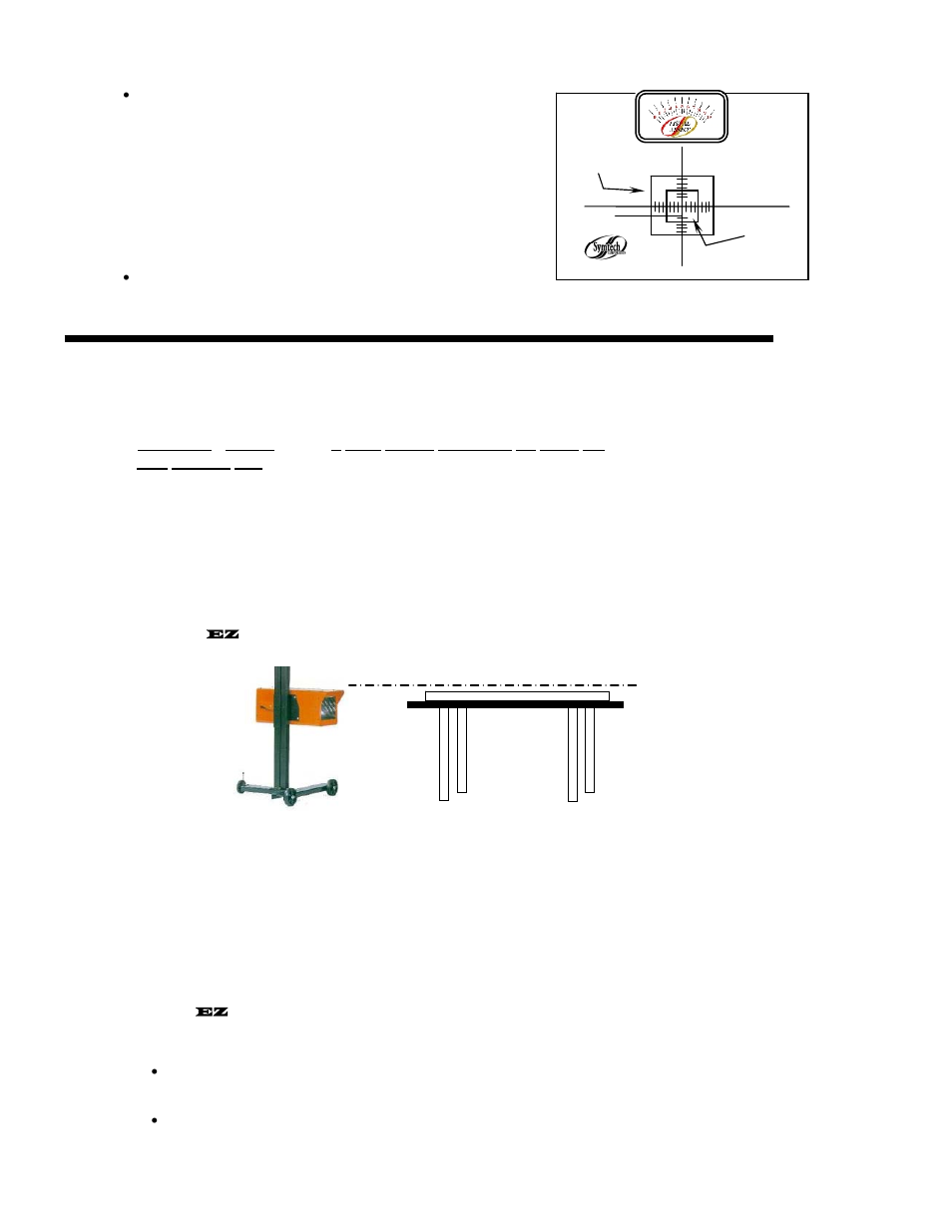 Laser calibration / maintenance, Only | Symtech LCA2 EZ User Manual | Page 9 / 11