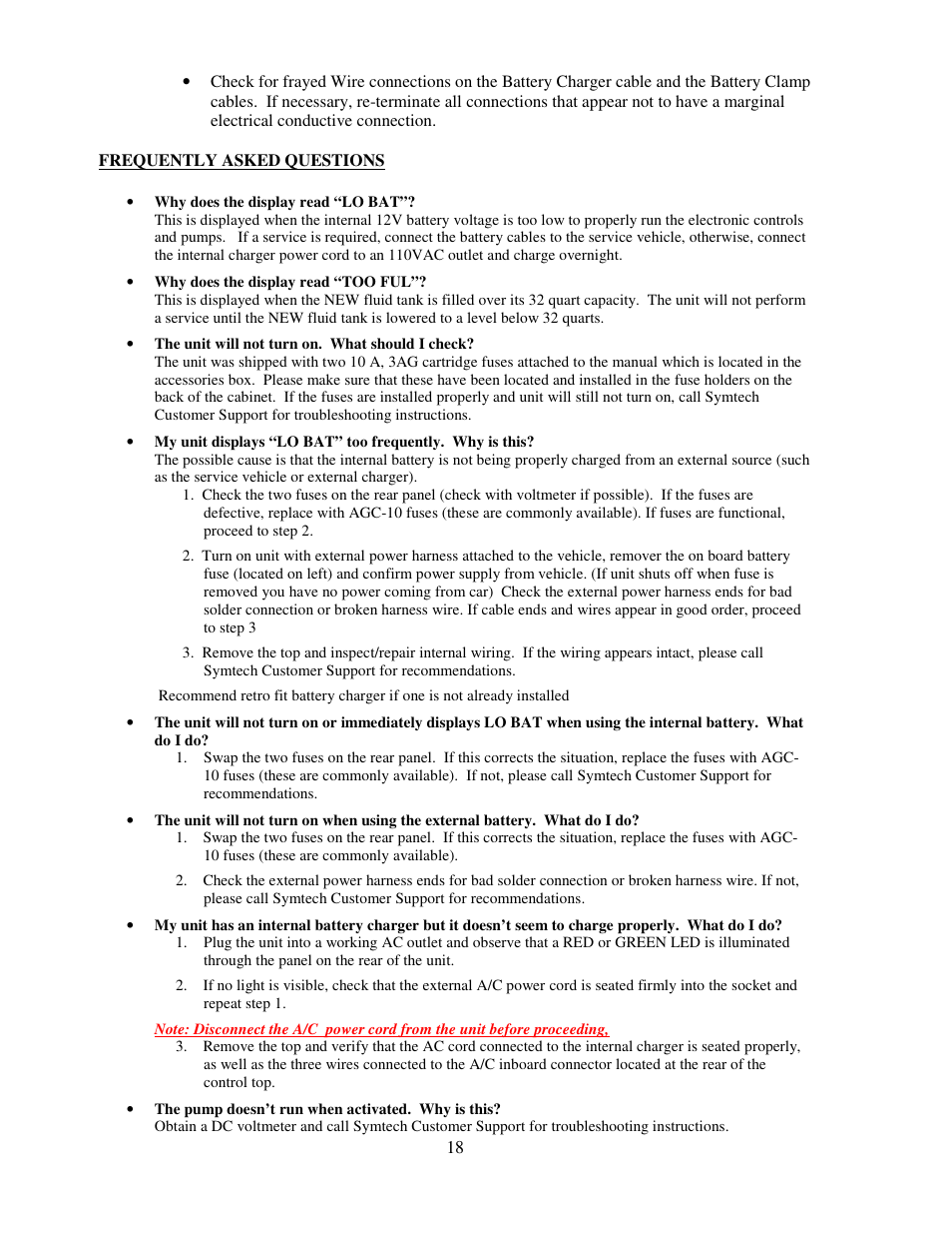 Symtech ATF 1 User Manual | Page 19 / 21