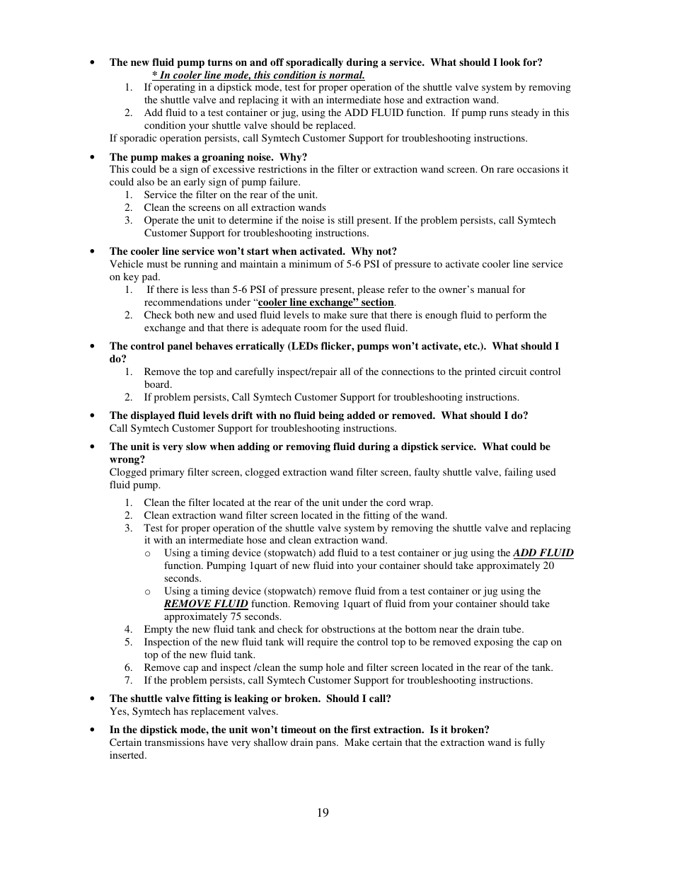 Symtech ATF 1 User Manual | Page 20 / 21