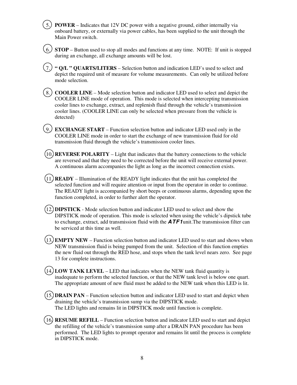 Symtech ATF 1 User Manual | Page 9 / 21