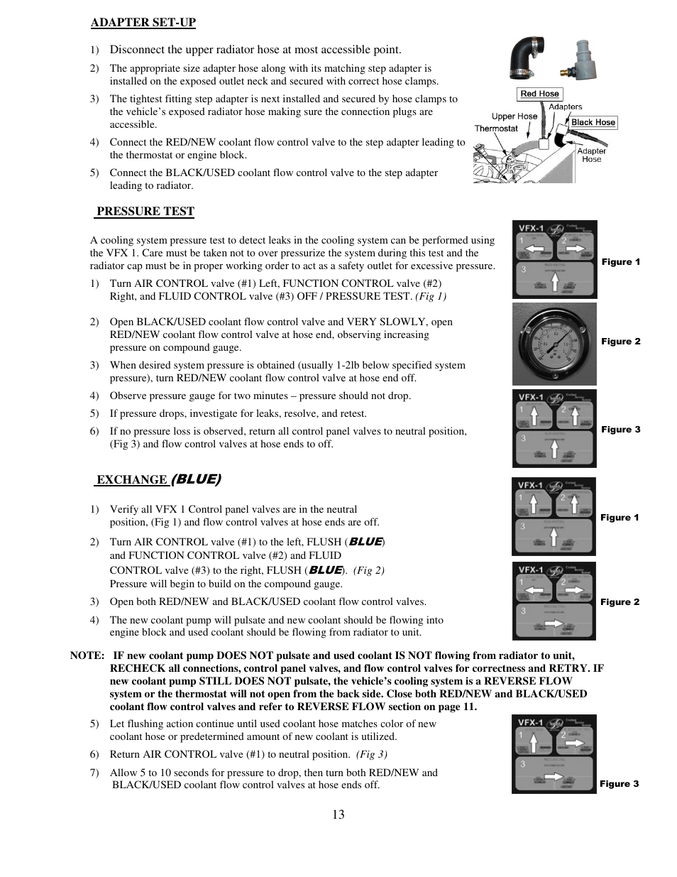 Blue) | Symtech VFX 1 User Manual | Page 14 / 20
