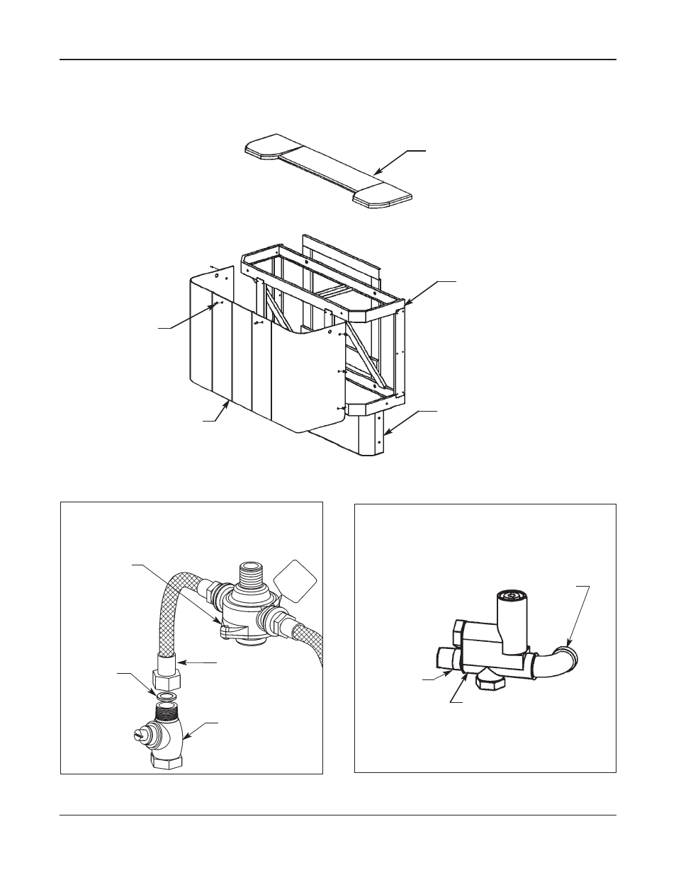 Assembly of components, Paneling, Optional stop/strainer/check valve | Bradley Smoker SS-2/IR/JUV User Manual | Page 15 / 19