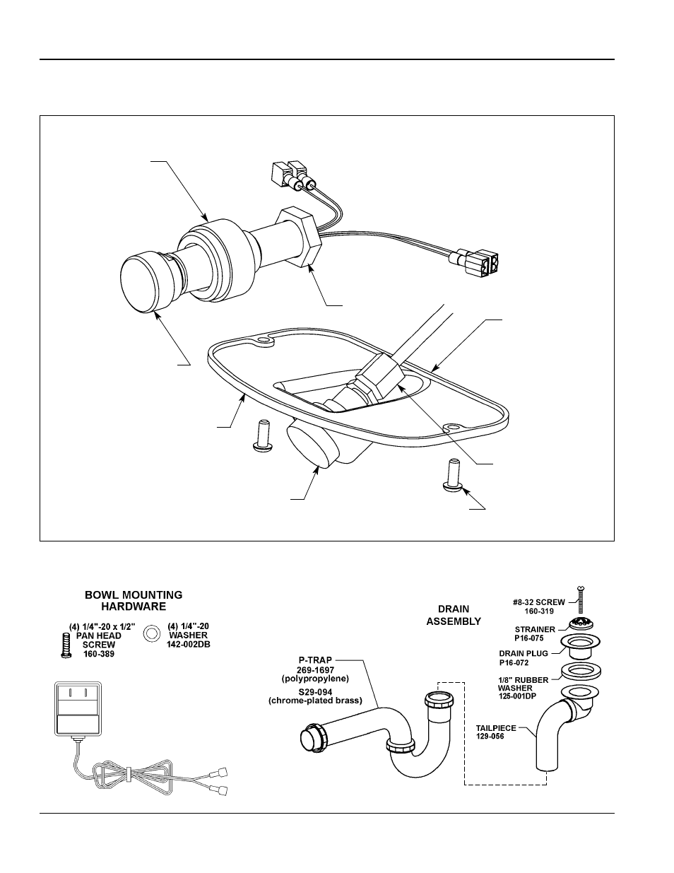 Assembly of components continued, Other replacement parts, Touchtime® and aerator/access plate assemblies | Bradley Smoker MG-2/TT User Manual | Page 16 / 20
