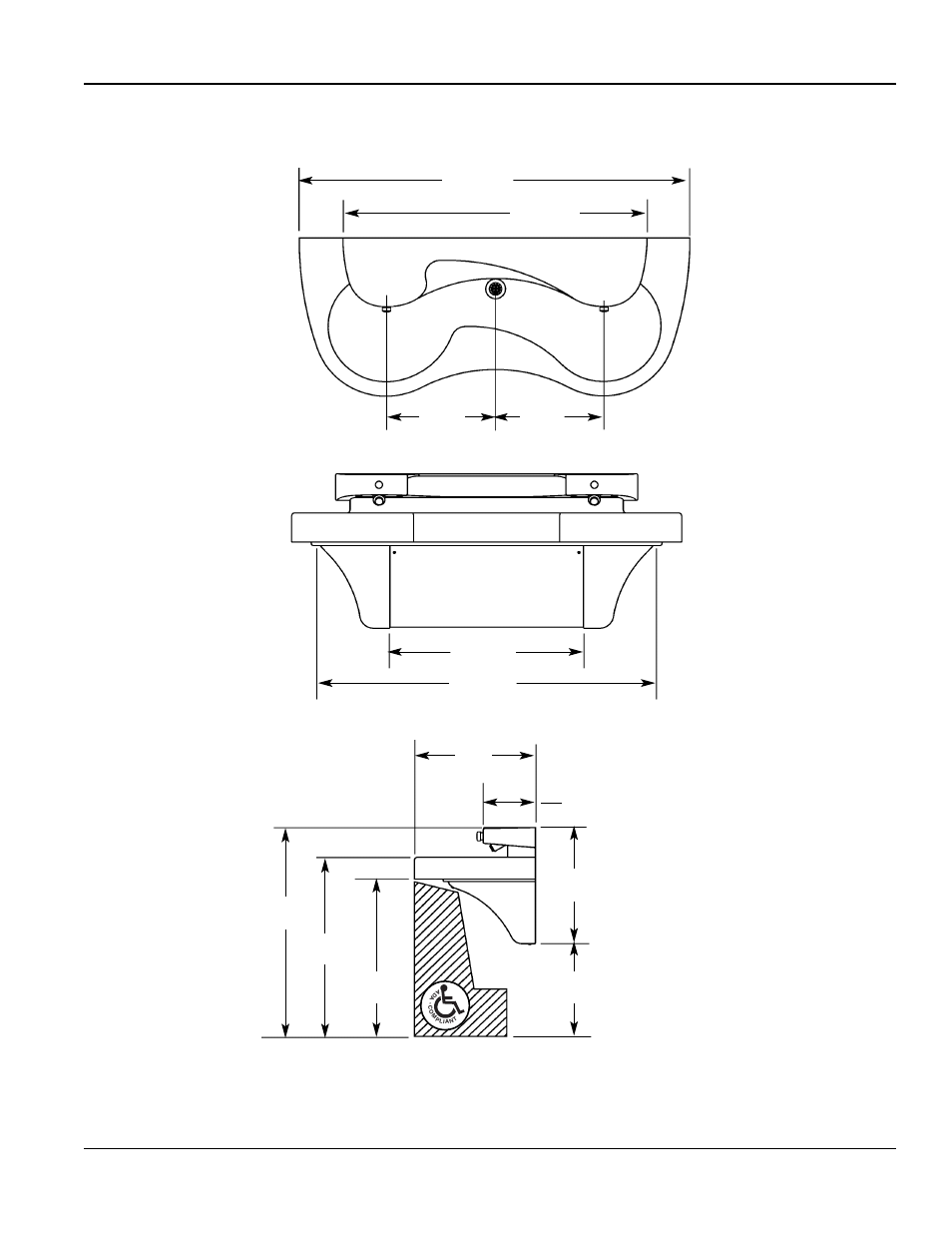 Mg-2/tt express® lavatory system dimensions | Bradley Smoker MG-2/TT User Manual | Page 3 / 20