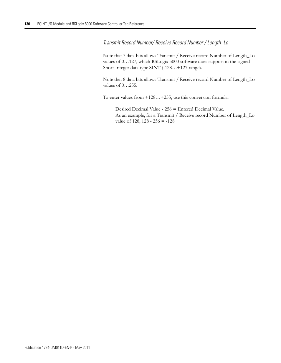Rockwell Automation 1734-AENT POINT I/O EtherNet/IP Adapter Module User Manual | Page 144 / 158