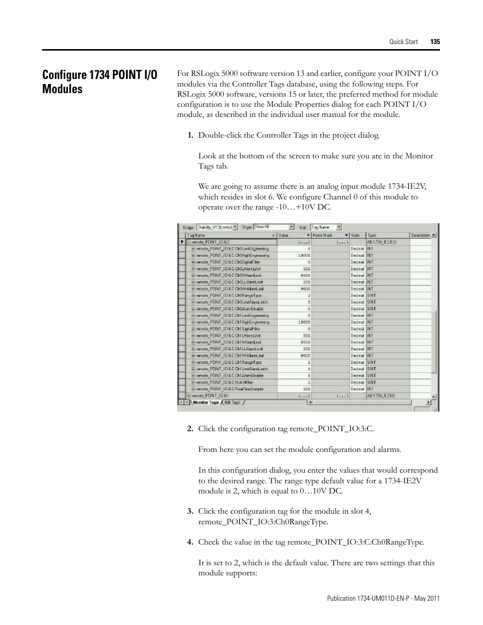 Configure 1734 point i/o modules | Rockwell Automation 1734-AENT POINT I/O EtherNet/IP Adapter Module User Manual | Page 149 / 158