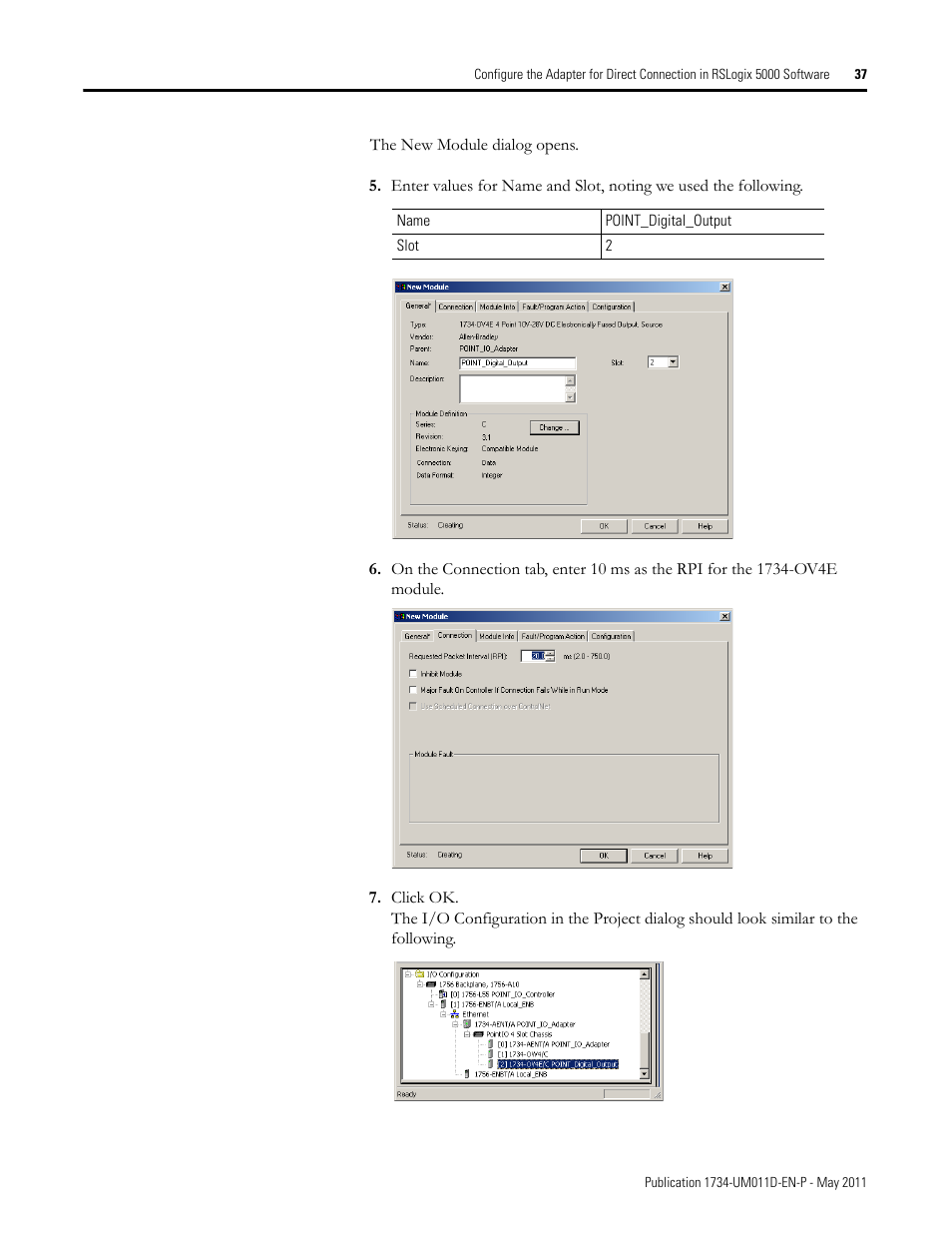Rockwell Automation 1734-AENT POINT I/O EtherNet/IP Adapter Module User Manual | Page 53 / 158