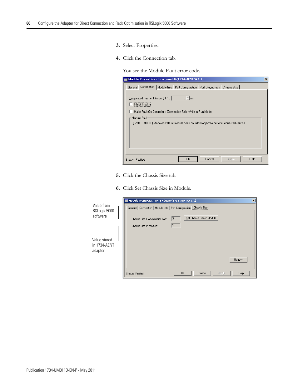 Rockwell Automation 1734-AENT POINT I/O EtherNet/IP Adapter Module User Manual | Page 76 / 158