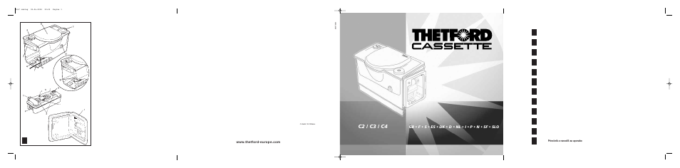 Thetford C4 Porta Potti Cassette User Manual | 30 pages