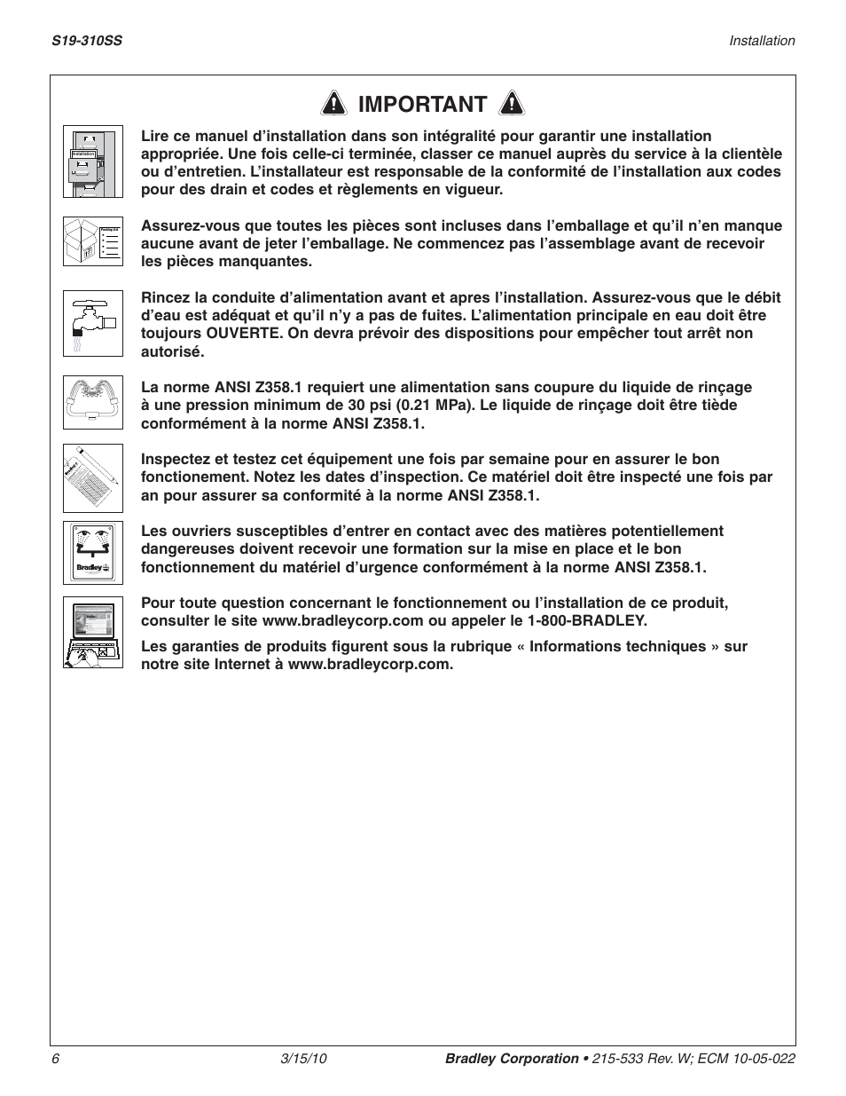 Important | Bradley Smoker S19-310SS User Manual | Page 6 / 13
