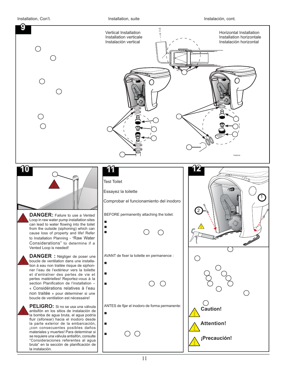 Thetford Tecma Easy Fit User Manual | Page 11 / 28