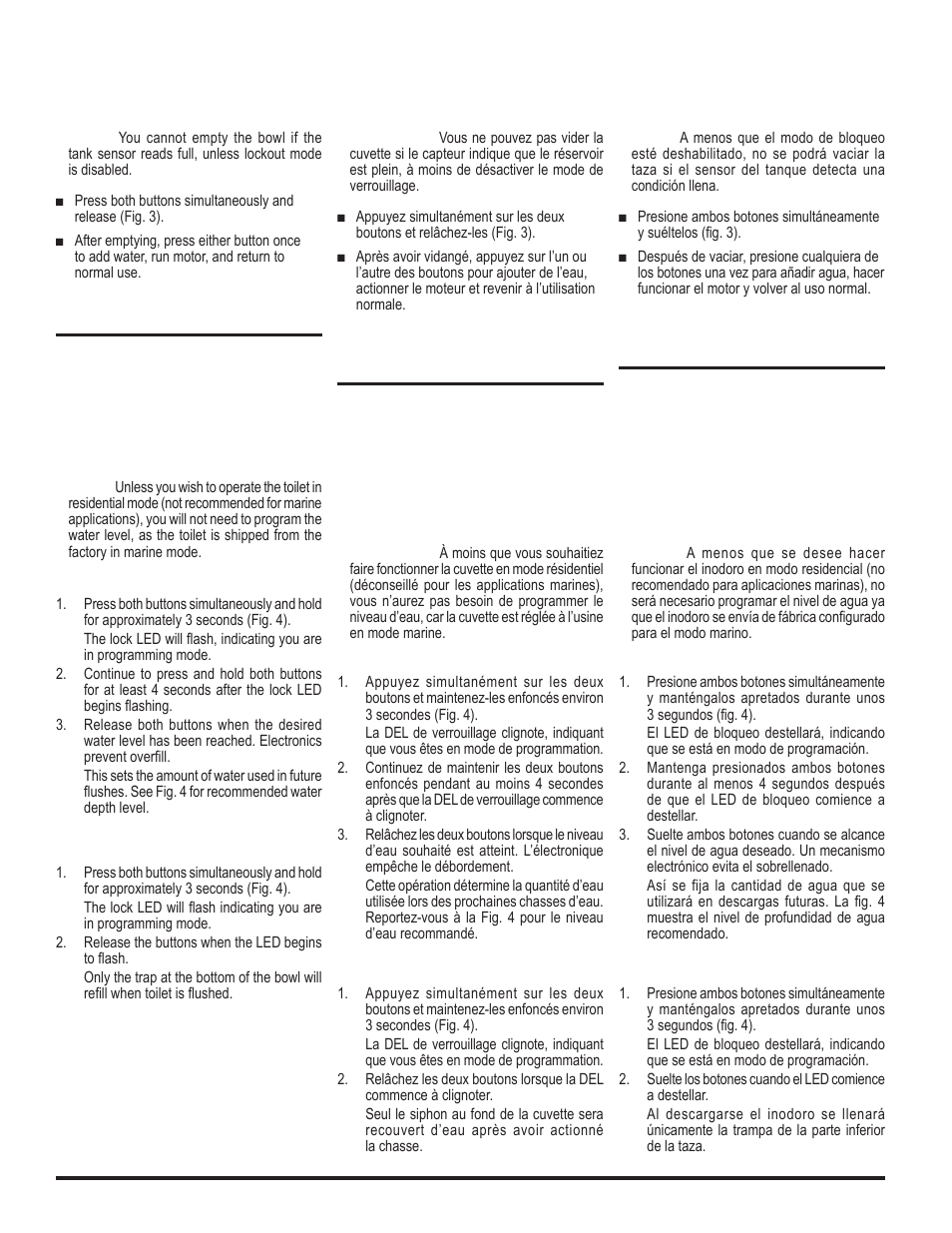 Thetford Tecma Silence Plus(Marine) Owners Manual User Manual | Page 2 / 9