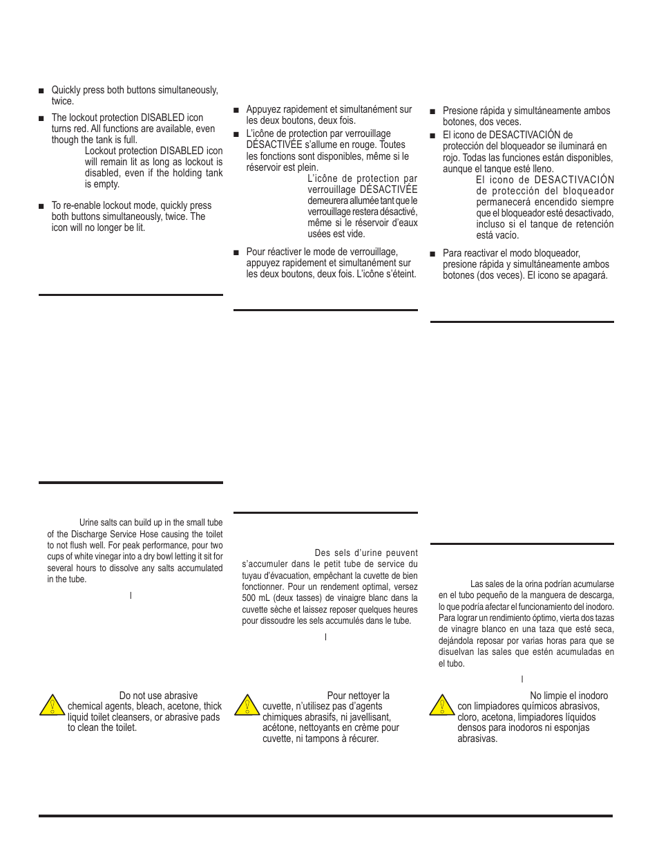 Thetford Tecma Silence Plus(Marine) Owners Manual User Manual | Page 6 / 9