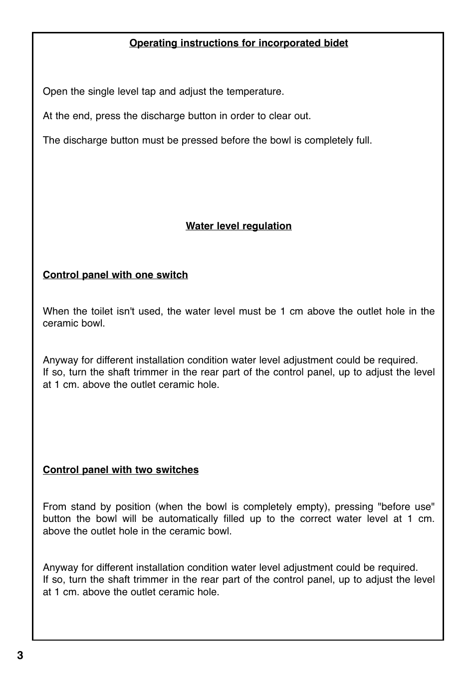 Thetford Tecma X-Light User Manual | Page 4 / 28