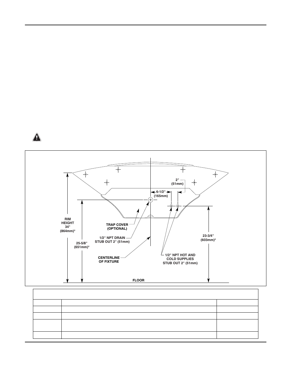 Installation instructions, Standard height mounting, Supplies required for installation | Step 1: rough-ins, Crescent | Bradley Smoker EXPRESS CRS-3/IR User Manual | Page 3 / 14
