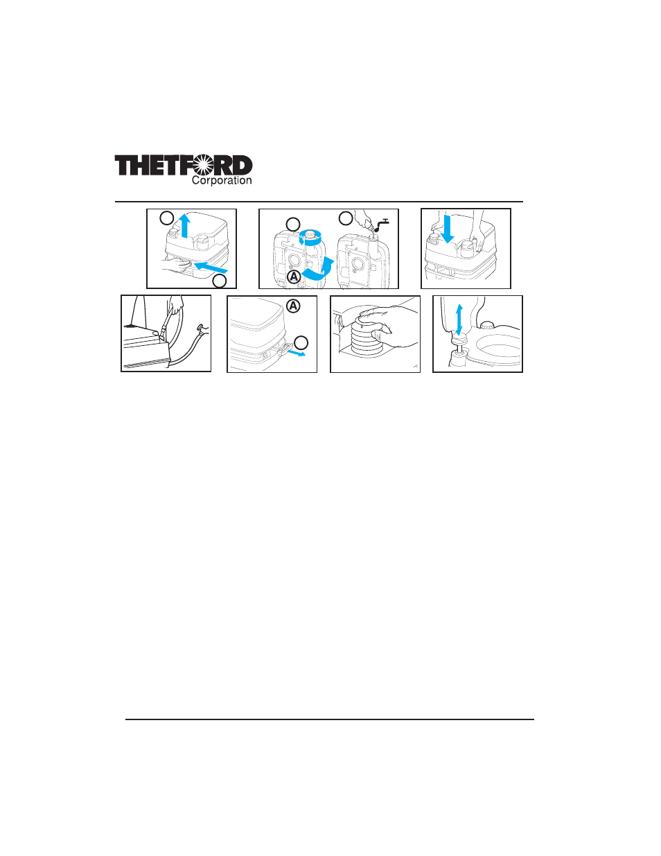 Thetford Porta Potti User Manual | 4 pages