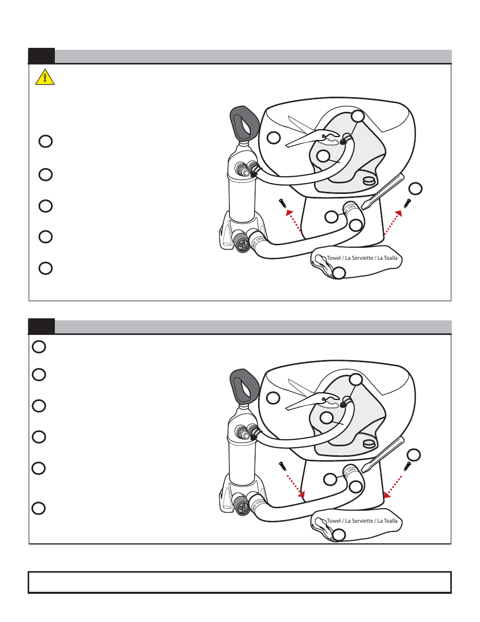 Questions?/des questions?/¿preguntas | Thetford 41190A Base & Bowl User Manual | Page 2 / 2