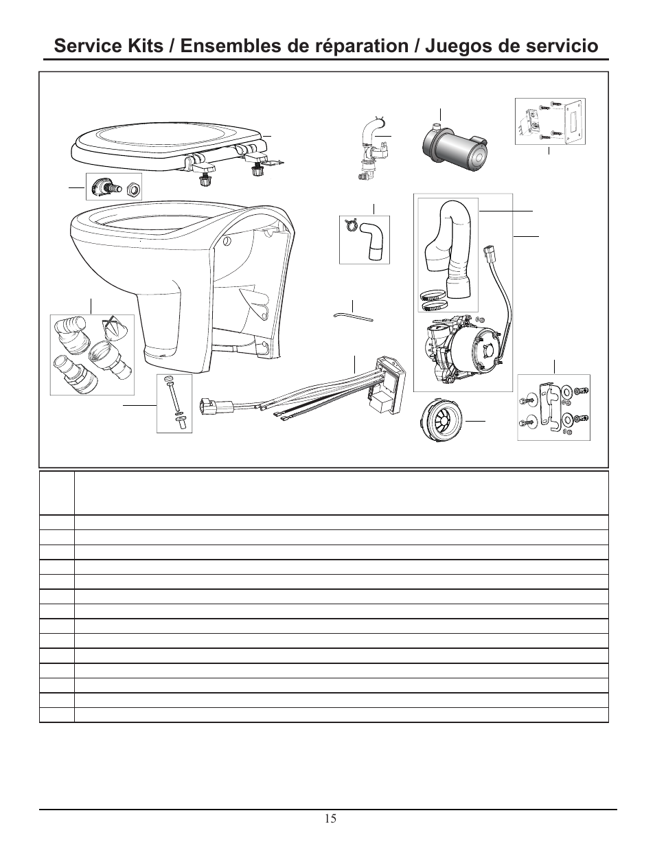 Fig. h | Thetford Tecma Easy Fit Eco User Manual | Page 15 / 15