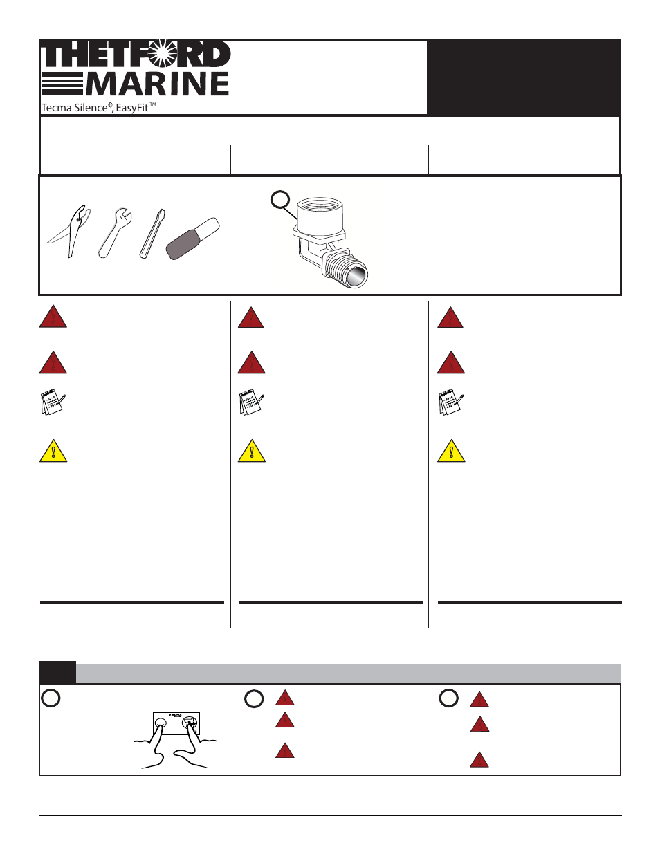 Thetford 38652 EasyFit Reducer User Manual | 2 pages