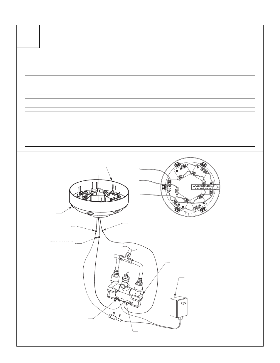 Connexions électriques pour infrarouge adaptive | Bradley Smoker TDB3108 User Manual | Page 46 / 85