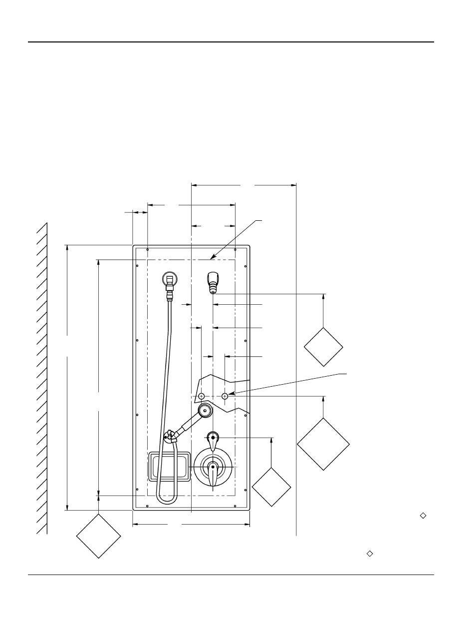 Installation instructions, Step 1: rough in piping for shower | Bradley Smoker HN200 User Manual | Page 4 / 8